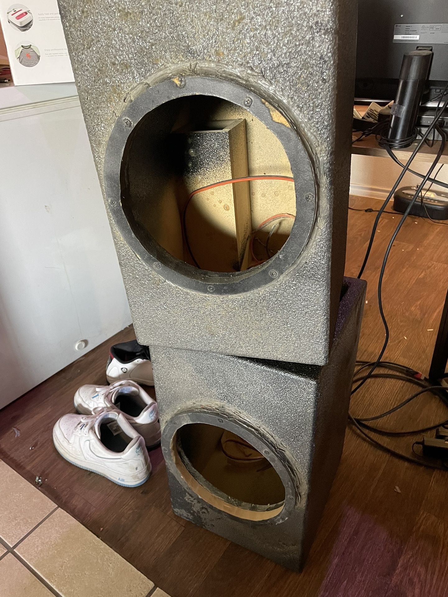 10 Inch Ported Subwoofer Box. (2 Single Boxes)