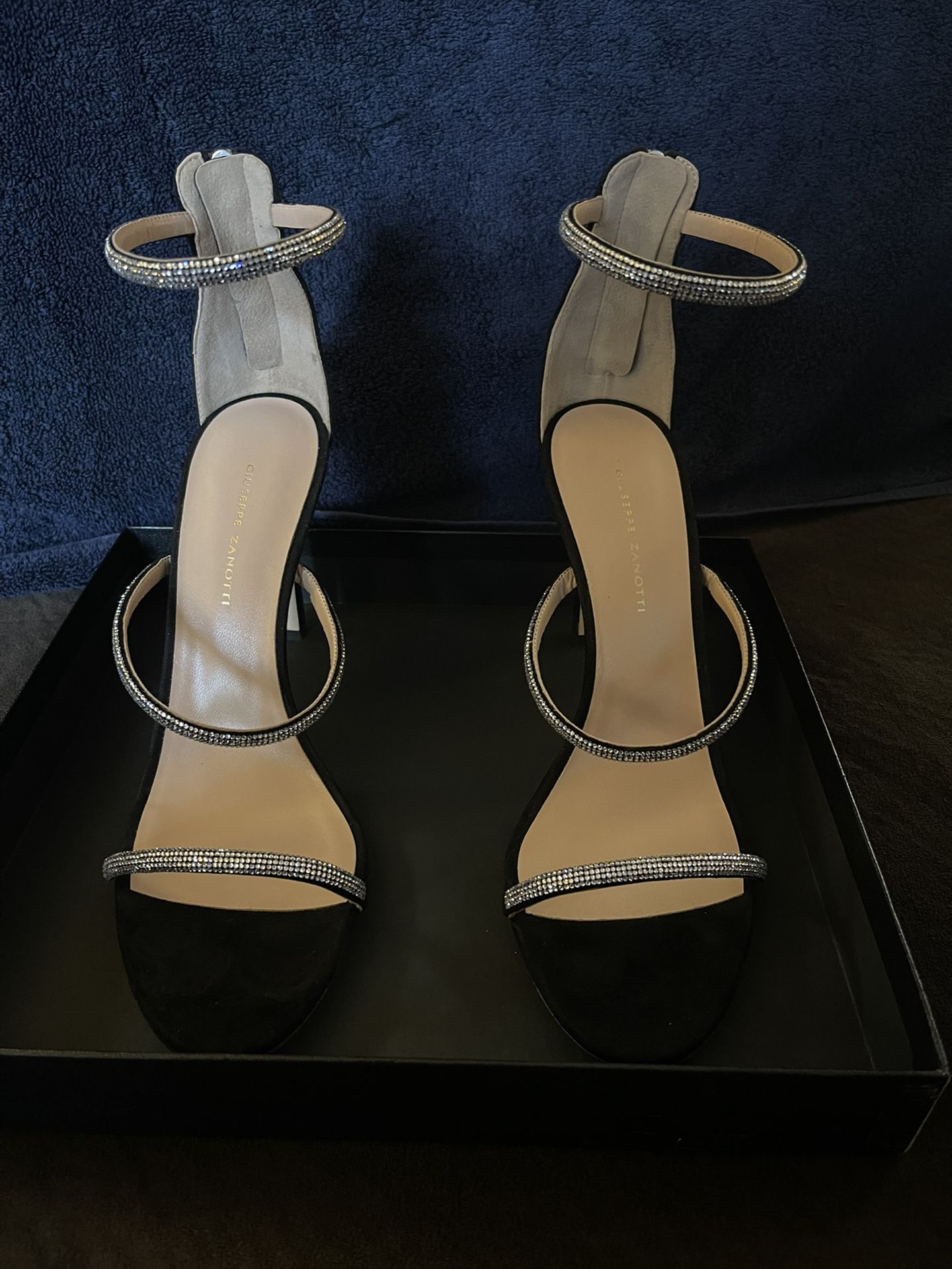 Size 10.5B Black High Heels