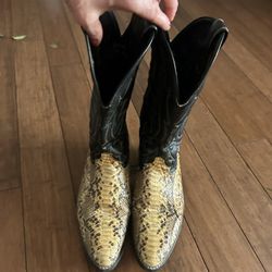 Snake Skin Cowboy Boots