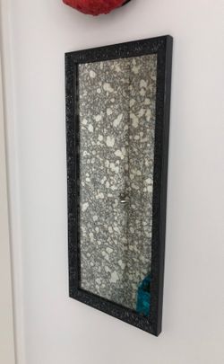 Set of 2 Antique framed mirrors