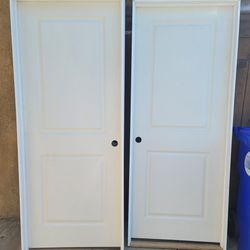 Puertas De Interior Prehung 30"X 80"-&-28X80