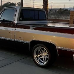 Intro Hansen 18x11 Brushed Face / Polished Lip With Kenda 315/30/18 Tires For Obs - C10 5x5🔥🔥🔥🔥