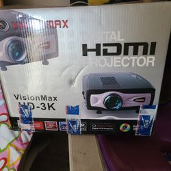 projector with screen