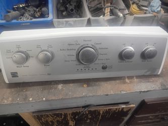 Kenmore washer control head