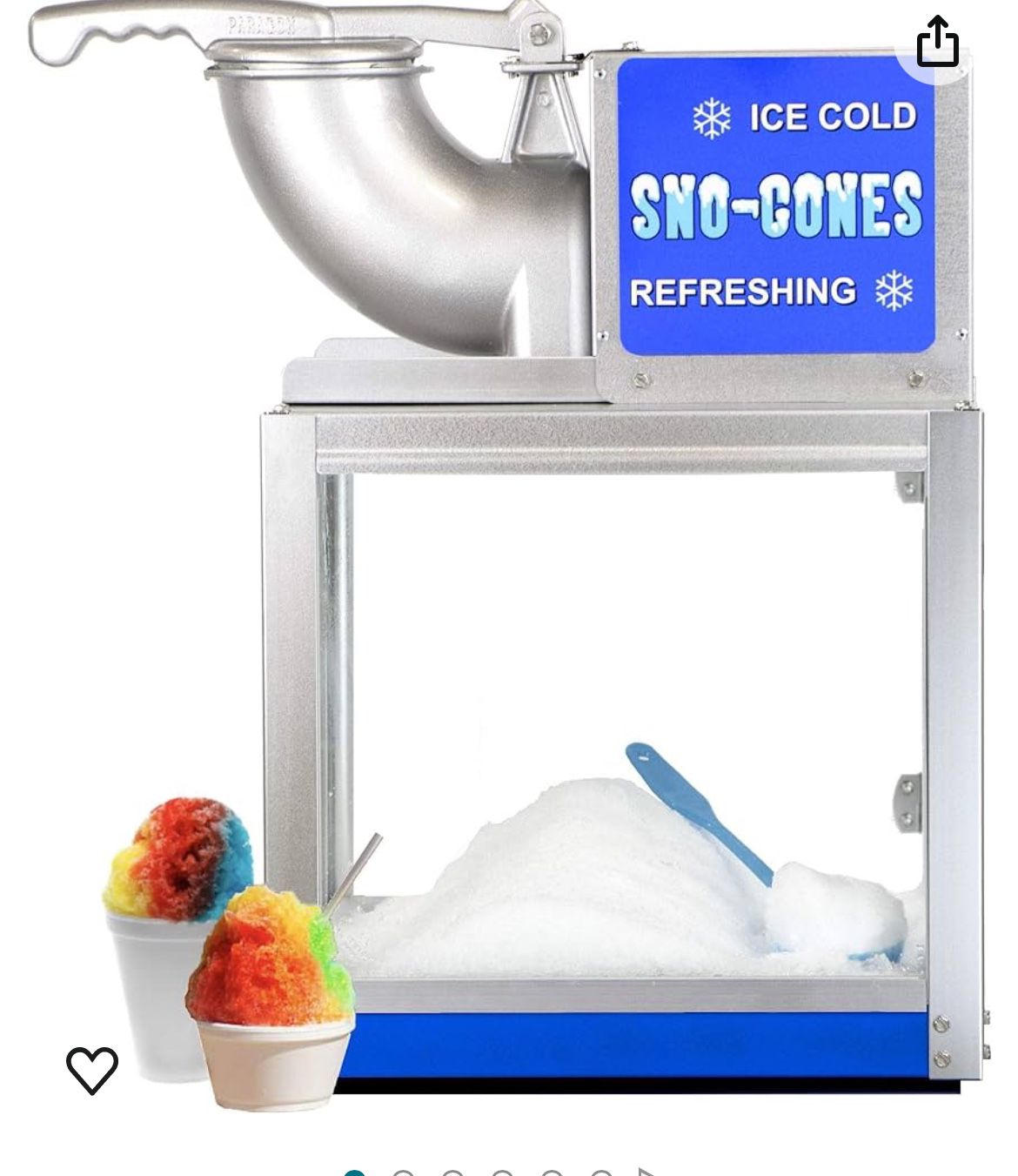 Commercial Grade Snow Cone Machine - Perfect for Parties and Events!