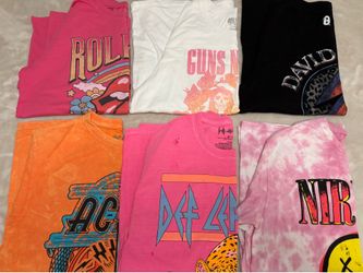 Womens Rock Tees Bundle