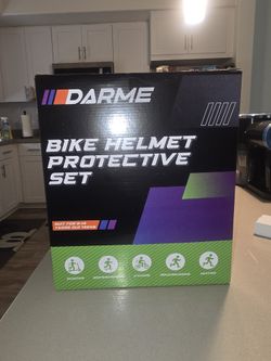 Kids Bike Helmet Set
