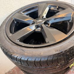 Mustang 19” Black Gloss Rims 