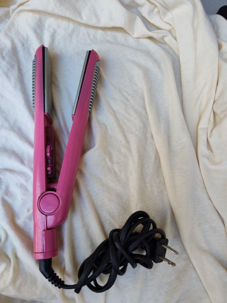Pink Hair Straightener Revlon 
