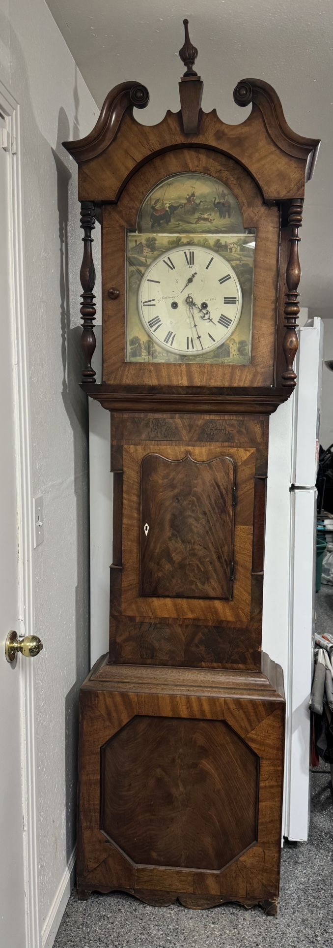1800s Grandfather Clock