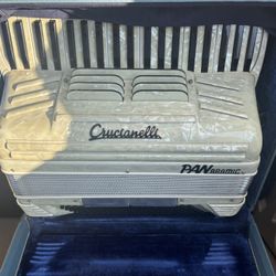 vintage Crucianelli Pancordion accordion
