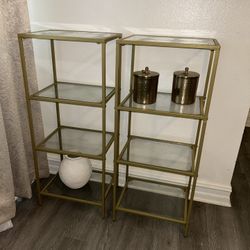 New!! Two Glass Shelves