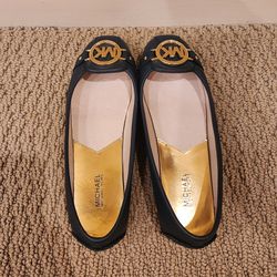 Michael Kors Flat Shoes Size 6 Dark Blue