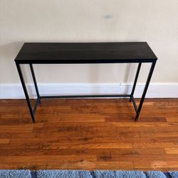 Black Wooden Table Stand 