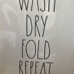 Rae Dunn Laundry Room