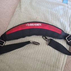Husky Padded Shoulder Strap,Staple Gun,Tape Measure 