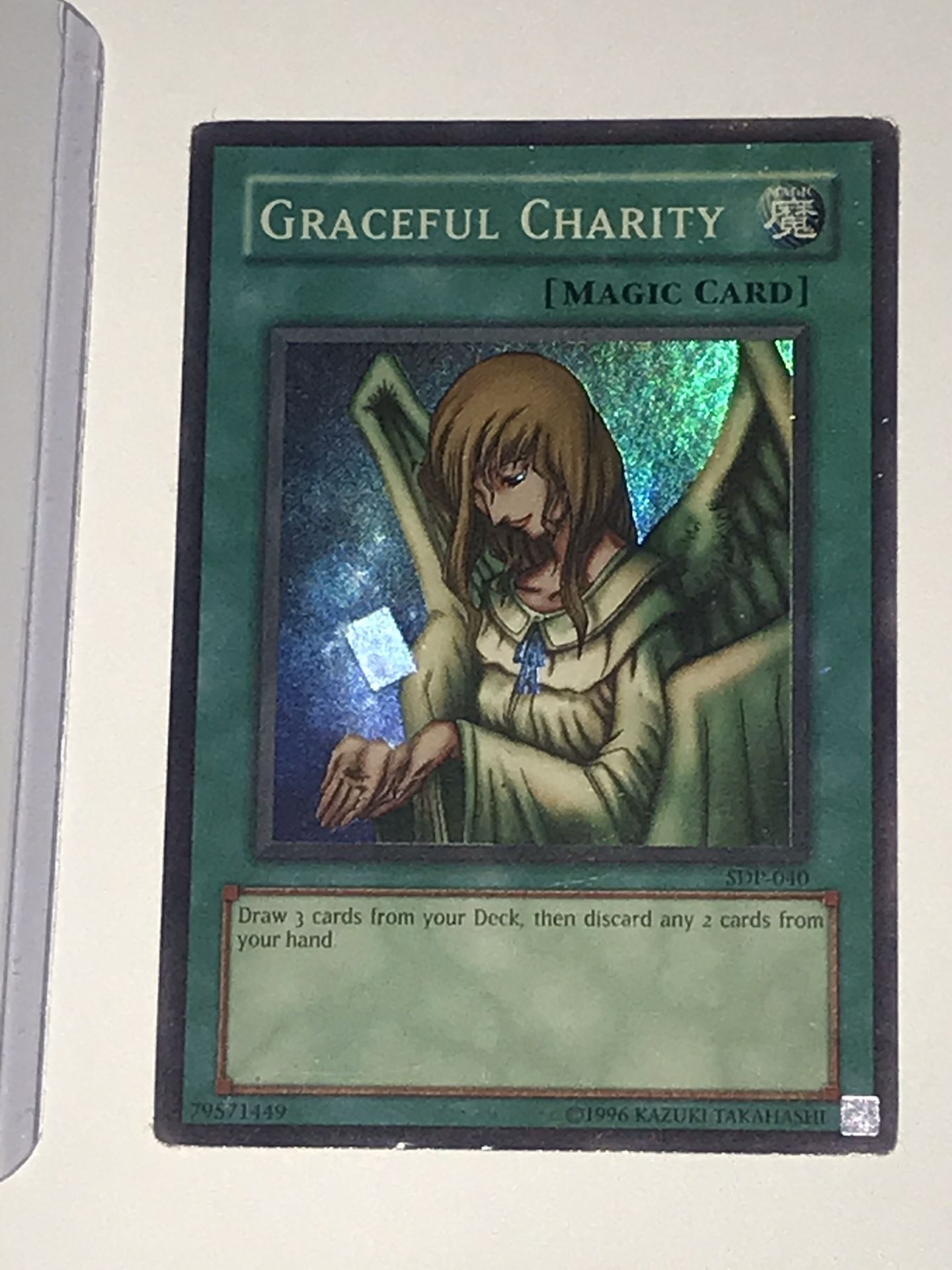 Yugioh Graceful Charity SDP-040 Super Rare