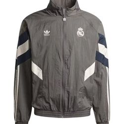 Adidas Real Madrid 2024/25 Lifestyler Anthem Track Top (L)
