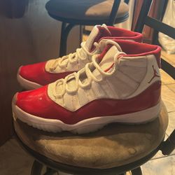Air Jordan Cherry Red 11s Size 12