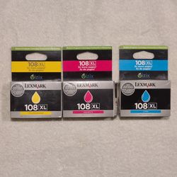 Lexmark Ink. 108XL. Never Used.