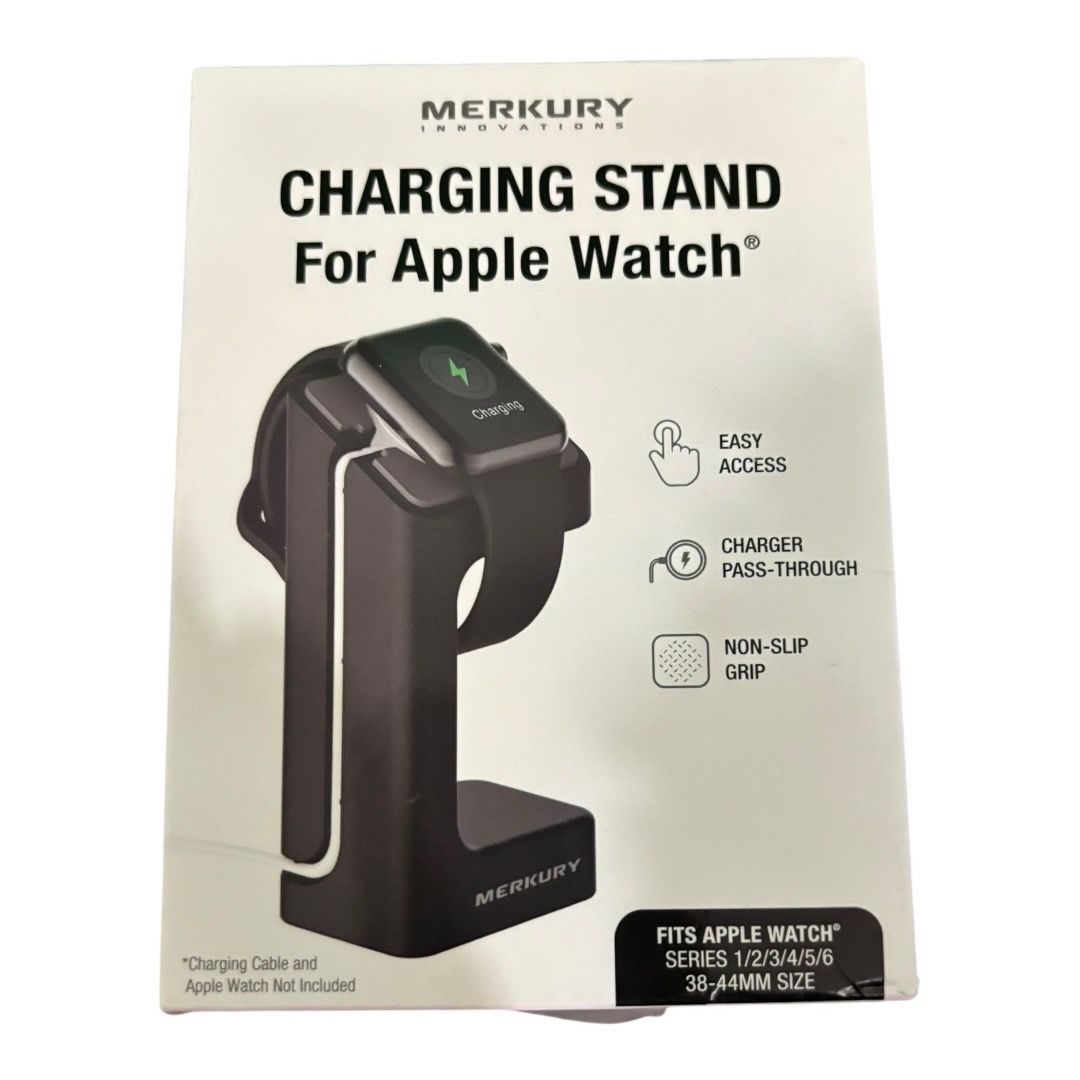 ⌚ Merkury Innovations Charging Stand for Apple Watch – Fits Series 1–6 (38–44mm) NEW