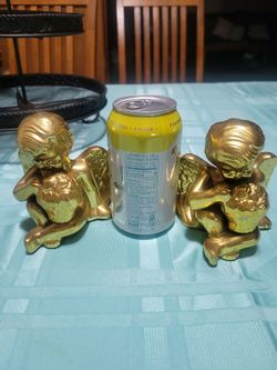 Angels decoration color gold