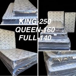 Mattresses King Queen Full Twin 