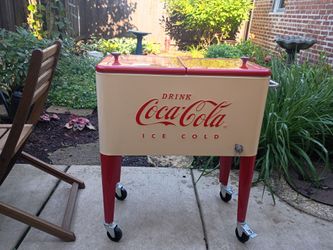 Coca-Cola Insulated Cream Cooler