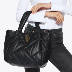 Kurt Geiger LONDON MEDIUM KENSINGTON PUFF SHOPPER BAG new