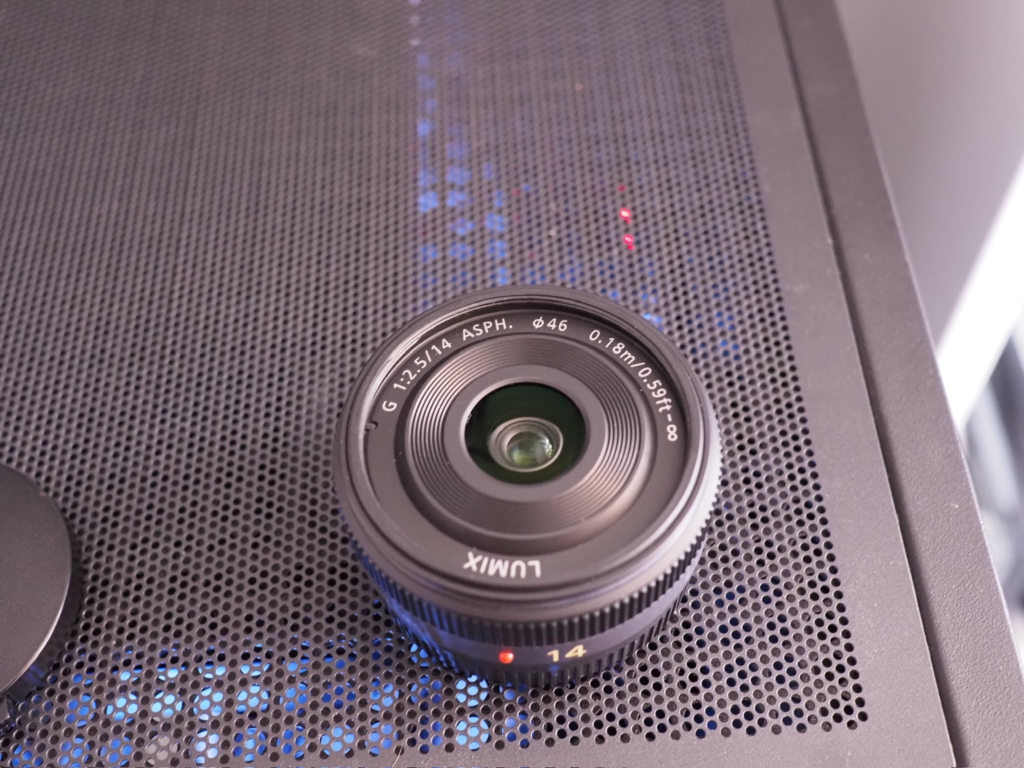 Panasonics Lumix 14mm f2.5 lens micro four third