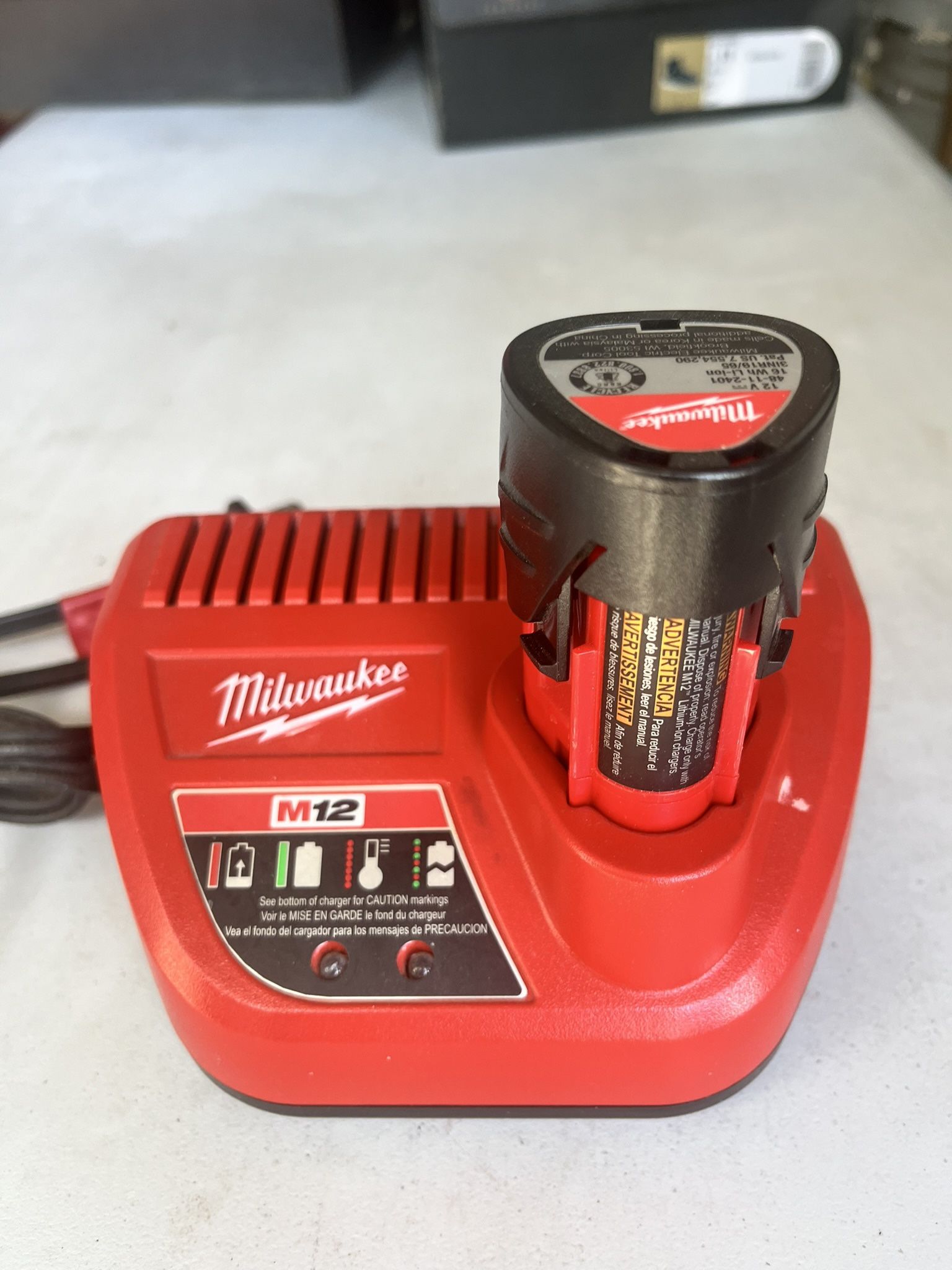 Milwaukee Charger and Battery