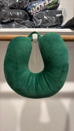 Green Travel Neck Pillow