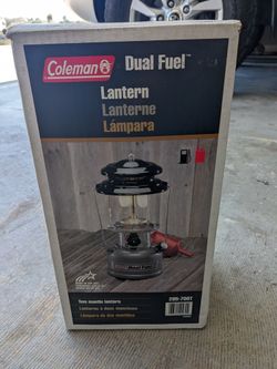Coleman Dual Fuel Lantern NEW