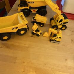 Tonka And CAT Trucks