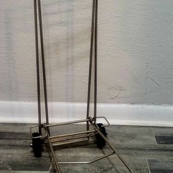 Folding Luggage Carry Cart Rolling Wheel Foldable Transport Carrier Trolley