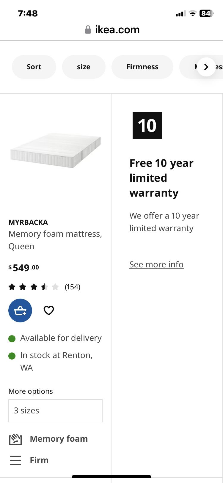 IKEA Mattress