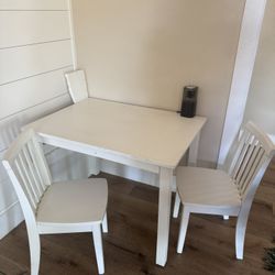 Carolina Small Wooden Table And 2 Chair