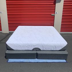 King Size Bed And Metal Frame