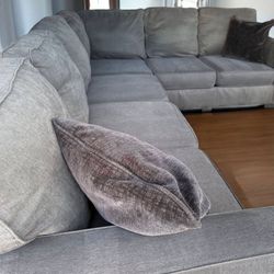 Charcoal Black Ashley Furniture Sectional Sofa