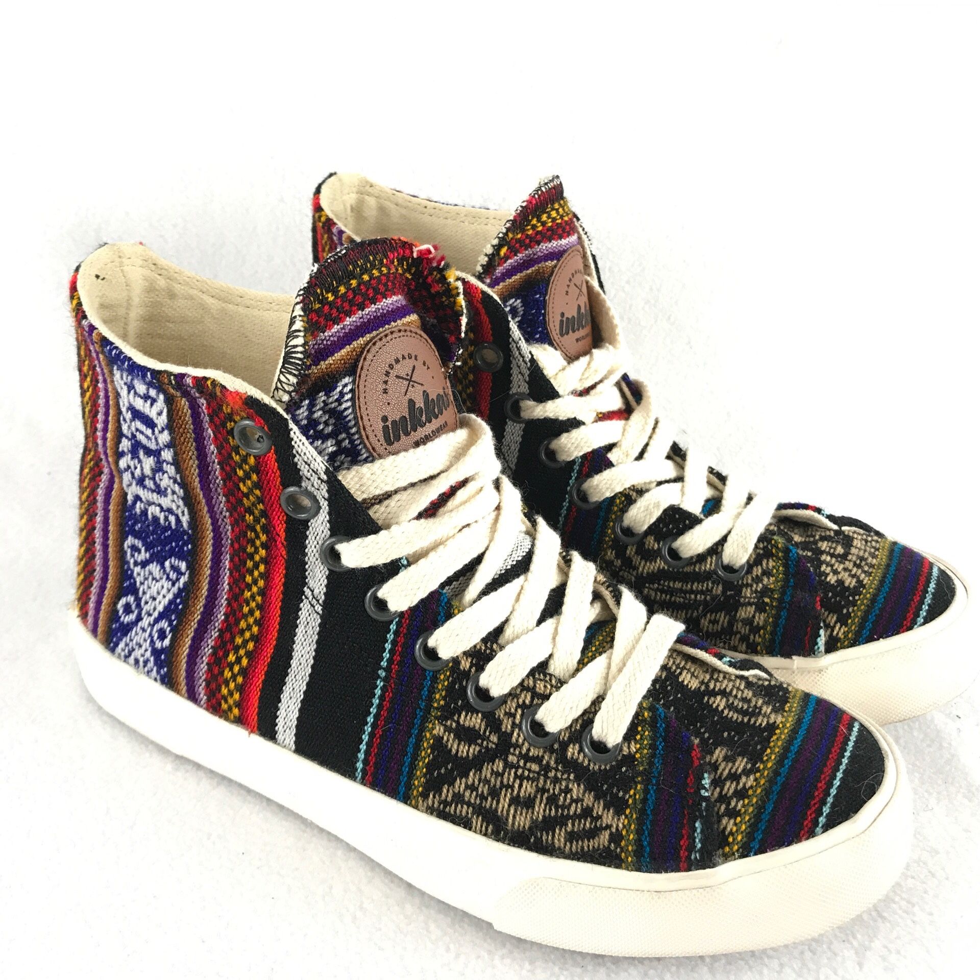 Inkaas Hi-Top Sneakers Sz 5
