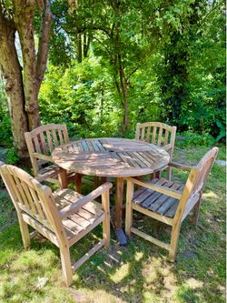 *Real* Teak Outdoor Patio Dining Furniture
