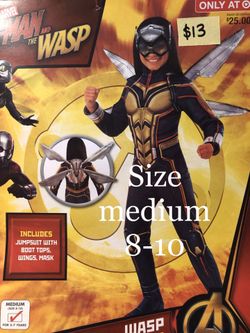 NEW Wasp Halloween Costume size medium 8-10 (kids) LAST ONE!