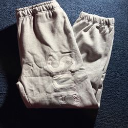 Grey Supreme Sweatpants