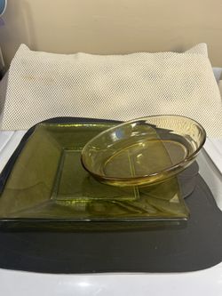 Molde Y Plato De Vidrio