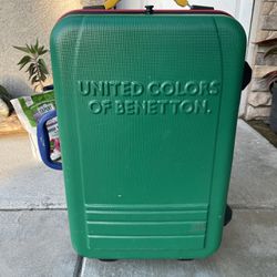 colorful suitcase 
