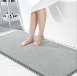 Memory Foam Large Bathroom Rugs 50x30