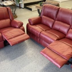 Sofá y Loveseat Reclinable. Entrega Inmediata 