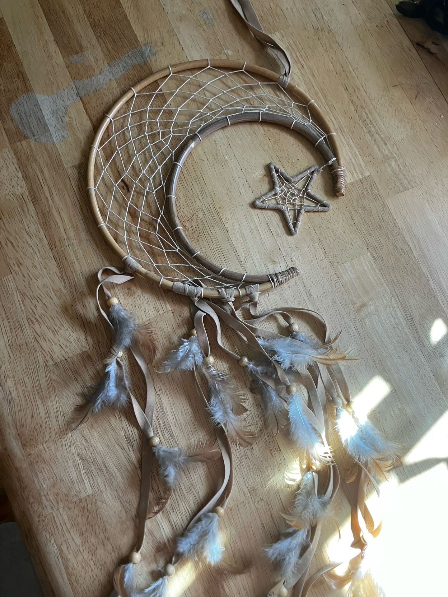 Moon And Star Dream Catcher