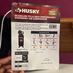 Husky Air Compressor 