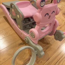 2-in-1 Toddler Rocker/Slide